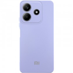 Чохол Silicone Cover Lakshmi Full Camera (AAA) with Logo для Xiaomi Redmi Note 14 5G  Бузковий / Dasheen - 00000085731_14