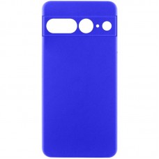 Чохол Silicone Cover Lakshmi Full Camera (AA) для Google Pixel 7 Pro  Синій / Iris - 00000074217_10