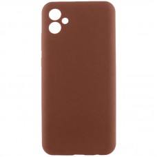 Чохол Silicone Cover Lakshmi Full Camera (AA) для Samsung Galaxy A06  Коричневий / Brown - 00000073663_15