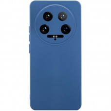 Чохол Silicone Cover Lakshmi Full Camera (AA) для Xiaomi 14 Ultra  Синій / Navy Blue - 00000074237_14