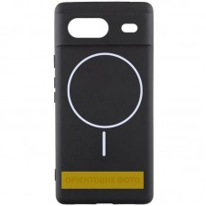 Чохол Silicone Cover Lakshmi Full Camera (AA) with MagFit для Google Pixel 8a  Чорний / Black - 00000078224_7