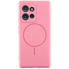 Чохол Silicone Cover Lakshmi Full Camera (AA) with MagFit для Motorola Moto G75 5G  Рожевий / Light pink - 00000078231_4