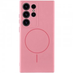 Чохол Silicone Cover Lakshmi Full Camera (AA) with MagFit для Samsung Galaxy S23 Ultra  Рожевий / Light pink - 00000078235_4