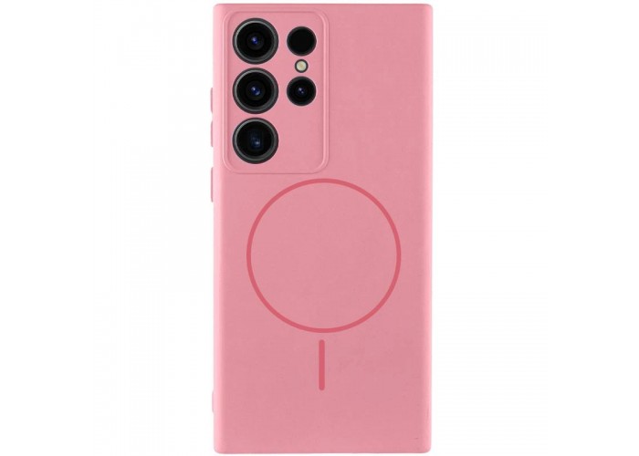 Чохол Silicone Cover Lakshmi Full Camera (AA) with MagFit для Samsung Galaxy S23 Ultra