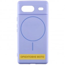Чохол Silicone Cover Lakshmi Full Camera (AA) with MagFit для Google Pixel 7a  Бузковий / Dasheen - 00000078221_6