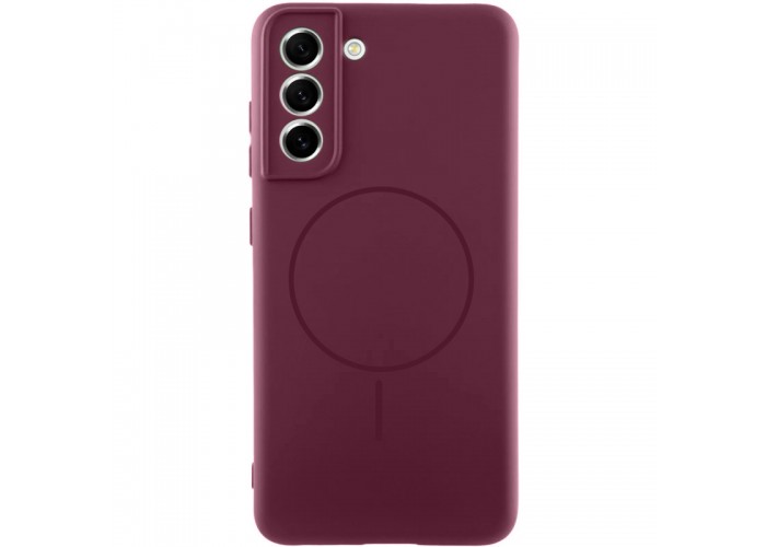 Чохол Silicone Cover Lakshmi Full Camera (AA) with Magnetic Fit для Samsung Galaxy S21 FE