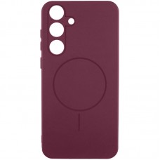 Чохол Silicone Cover Lakshmi Full Camera (AA) with Magnetic Fit для Samsung Galaxy S23 FE  Бордовий / Marsala - 00000078234_10