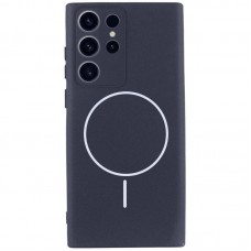 Чохол Silicone Cover Lakshmi Full Camera (AA) with MagFit для Samsung Galaxy S23 Ultra  Темно-синій / Midnight blue - 00000078235_9