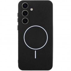 Чохол Silicone Cover Lakshmi Full Camera (AA) with MagFit для Samsung Galaxy S24  Чорний / Black - 00000078237_7