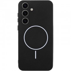 Чохол Silicone Cover Lakshmi Full Camera (AA) with MagFit для Samsung Galaxy S24  Чорний / Black - 00000078237_7