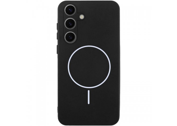 Чохол Silicone Cover Lakshmi Full Camera (AA) with MagFit для Samsung Galaxy S24  Чорний / Black - 00000078237_7