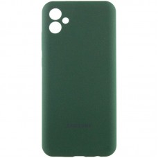 Чохол Silicone Cover Lakshmi Full Camera (AA) with logo для Samsung Galaxy A05  Зелений / Dark green - 00000078173_3