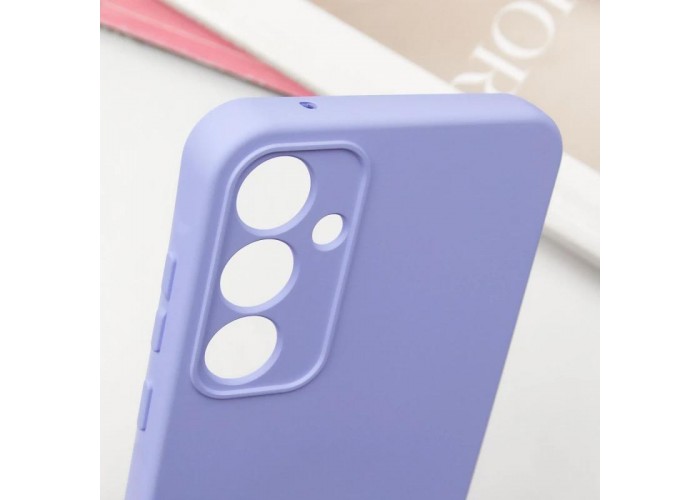 Чохол Silicone Cover Lakshmi Full Camera (AA) with logo для Samsung Galaxy S24 FE