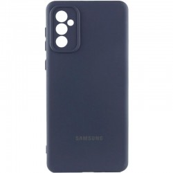 Чохол Silicone Cover Lakshmi Full Camera (AA) with logo для Samsung Galaxy S24 FE  Синій / Midnight blue - 00000080338_4