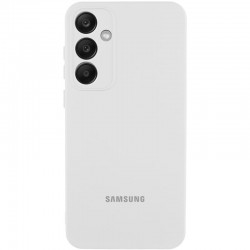 Чохол Silicone Cover Lakshmi Full Camera (AA) with logo для Samsung Galaxy S25  Білий / White - 00000078710_1