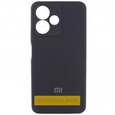 Чохол Silicone Cover Lakshmi Full Camera (AA) with logo для Xiaomi Redmi Note 13 4G  Чорний / Black - 00000078194_1