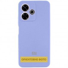 Чохол Silicone Cover Lakshmi Full Camera (AA) with logo для Xiaomi Redmi Note 13 4G  Бузковий / Dasheen - 00000078194_4