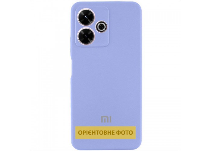 Чохол Silicone Cover Lakshmi Full Camera (AA) with logo для Xiaomi Redmi Note 13 4G