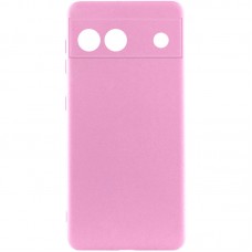 Чохол Silicone Cover Lakshmi Full Camera (A) для Google Pixel 6a  Рожевий / Pink - 00000066928_5