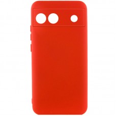 Чохол Silicone Cover Lakshmi Full Camera (A) для Google Pixel 6a  Червоний / Red - 00000066928_4