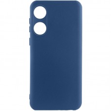 Чохол Silicone Cover Lakshmi Full Camera (A) для Oppo A58 4G  Синій / Navy Blue - 00000066924_9