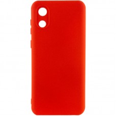 Чохол Silicone Cover Lakshmi Full Camera (A) для Samsung Galaxy A03 Core  Червоний / Red - 00000054556_4