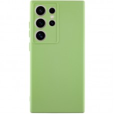 Чохол Silicone Cover Lakshmi Full Camera (A) для Samsung Galaxy S24 Ultra  Зелений / Pistachio - 00000067951_4