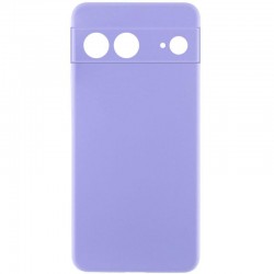 Чохол Silicone Cover Ummi Lakshmi Full Camera (AA) для Google Pixel 8  Бузковий / Dasheen - 00000081053_6