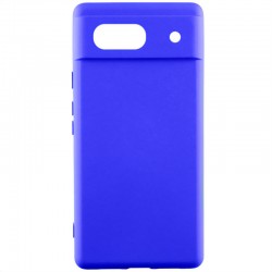 Чохол Silicone Cover Ummi Lakshmi Full Camera (AA) для Google Pixel 8a  Синій / Iris - 00000081055_8
