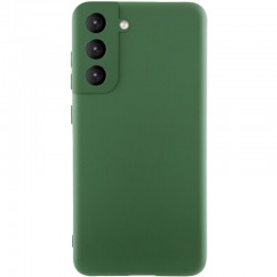 Чохол Silicone Cover Ummi Lakshmi Full Camera (AA) для Samsung Galaxy S21 FE  Зелений / Dark green - 00000081090_3