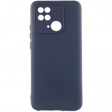 Чохол Silicone Cover Ummi Lakshmi Full Camera (AA) для Xiaomi Redmi 10C  Синій / Midnight Blue - 00000082238_5
