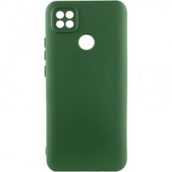 Чохол Silicone Cover Ummi Lakshmi Full Camera (AA) для Xiaomi Redmi 9C  Зелений / Dark green - 00000081110_3