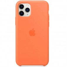 Чохол Silicone case (AAA) для Apple iPhone 11 Pro Max (6.5")  Помаранчевий / Vitamin C - 00000032264_16