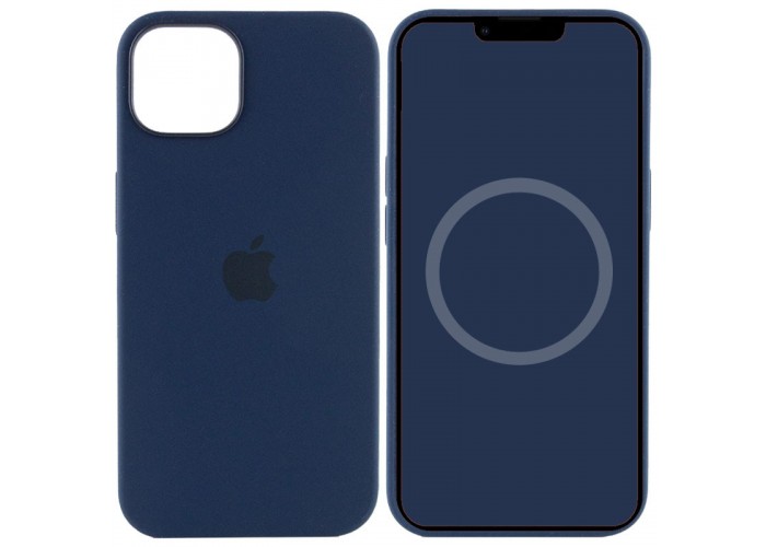 Чохол Silicone case (AAA) with Magsafe and Animation для Apple iPhone 13 (6.1