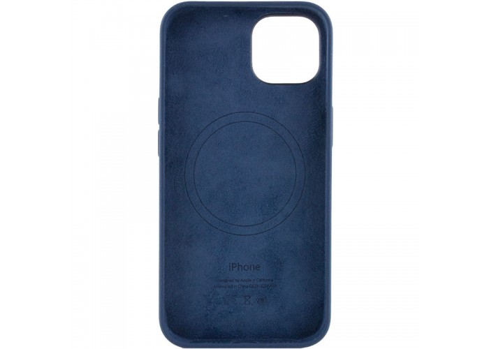 Чохол Silicone case (AAA) with Magsafe and Animation для Apple iPhone 13 (6.1