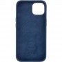 Чохол Silicone case (AAA) with Magsafe and Animation для Apple iPhone 13 (6.1