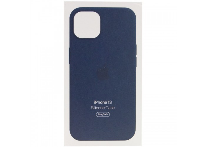 Чохол Silicone case (AAA) with Magsafe and Animation для Apple iPhone 13 (6.1