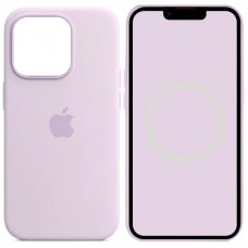 Чохол Silicone case (AAA) with Magsafe and Animation для Apple iPhone 14 Pro Max (6.7")  Бузковий / Lilac - 00000072057_8