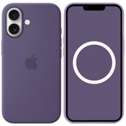 Чохол Silicone case (AAA) with Magsafe and Animation для Apple iPhone 17 (6.3")  Purple Fog - 00000081568_13