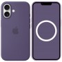 Чохол Silicone case (AAA) with Magsafe and Animation для Apple iPhone 17 (6.3