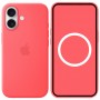 Чохол Silicone case (AAA) with Magsafe and Animation для Apple iPhone 17 (6.3