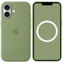 Чохол Silicone case (AAA) with Magsafe and Animation для Apple iPhone 17 (6.3