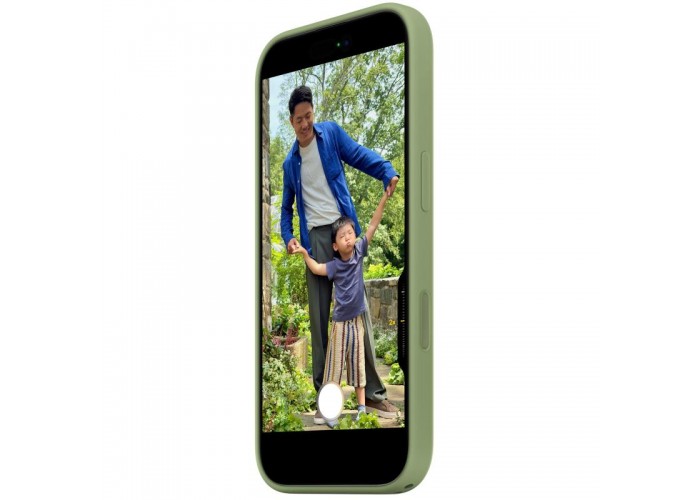 Чохол Silicone case (AAA) with Magsafe and Animation для Apple iPhone 17 (6.3