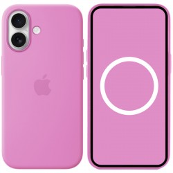 Чохол Silicone case (AAA) with Magsafe and Animation для Apple iPhone 17 (6.3")  Electric Lavender - 00000081568_18