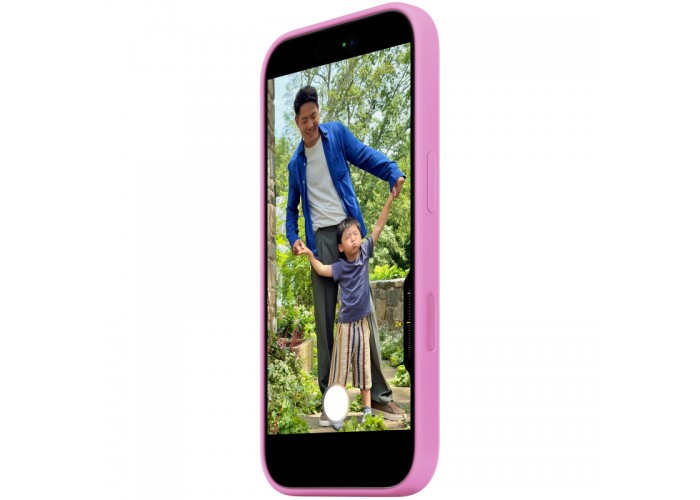 Чохол Silicone case (AAA) with Magsafe and Animation для Apple iPhone 17 (6.3