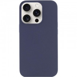 Чохол Silicone Case (AA) NO LOGO with MagSafe для Apple iPhone 14 Pro Max (6.7")  Темно-синій / Midnight blue - 00000080676_13