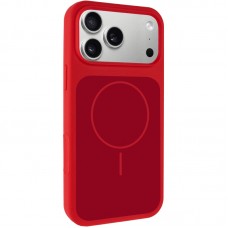 Чохол Silk Duo Color (AA) NO LOGO with Magnetic Fit для Apple iPhone 17 Pro Max / 18 Pro Max (6.9")  Red - 00000087879_12