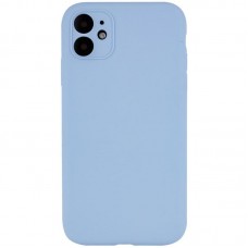 Чохол Silk Full Camera Protective (AA) NO LOGO для Apple iPhone 12 (6.1")  Блакитний / Lilac Blue - 00000070224_3