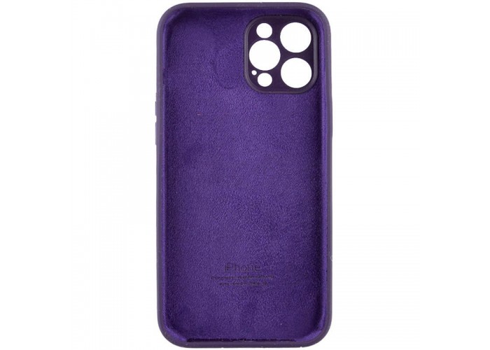 Чохол Silk Full Camera Protective (AA) NO LOGO для Apple iPhone 12 Pro Max (6.7