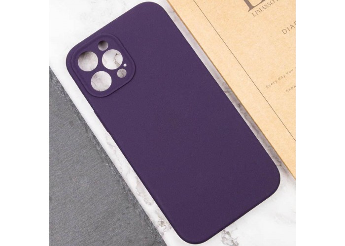 Чохол Silk Full Camera Protective (AA) NO LOGO для Apple iPhone 12 Pro Max (6.7
